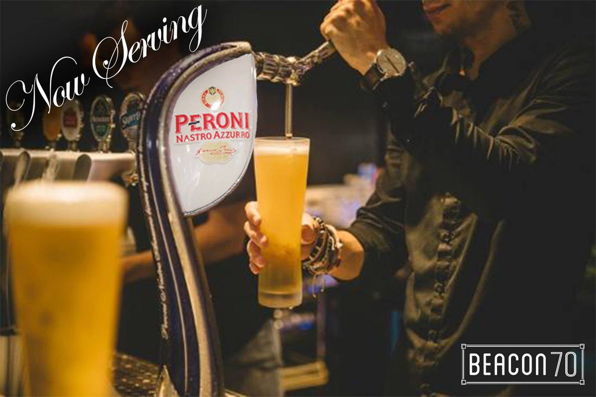 Now Serving <a href="/PeroniUSA/">PeroniUSA</a> &amp; <a href="/GuinnessIreland/">Guinness Ireland</a> blonde for a Limited Time!