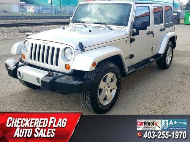 cfautocalgary's tweet photo. New arrival #Today #Calgary This clean 2008 Jeep Wrangler Sahara Unlimited with Low KMS, Automatic Transmission, Soft &amp; Hard Tops. See all pictures at, https://t.co/ScbrhM3SdE https://t.co/3cRvPuT5U5