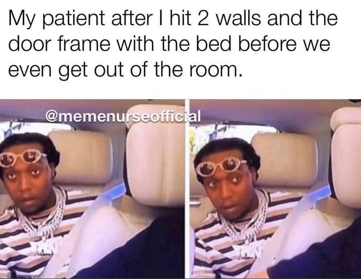Listen, I don’t have a license to drive this bed, okay sir?