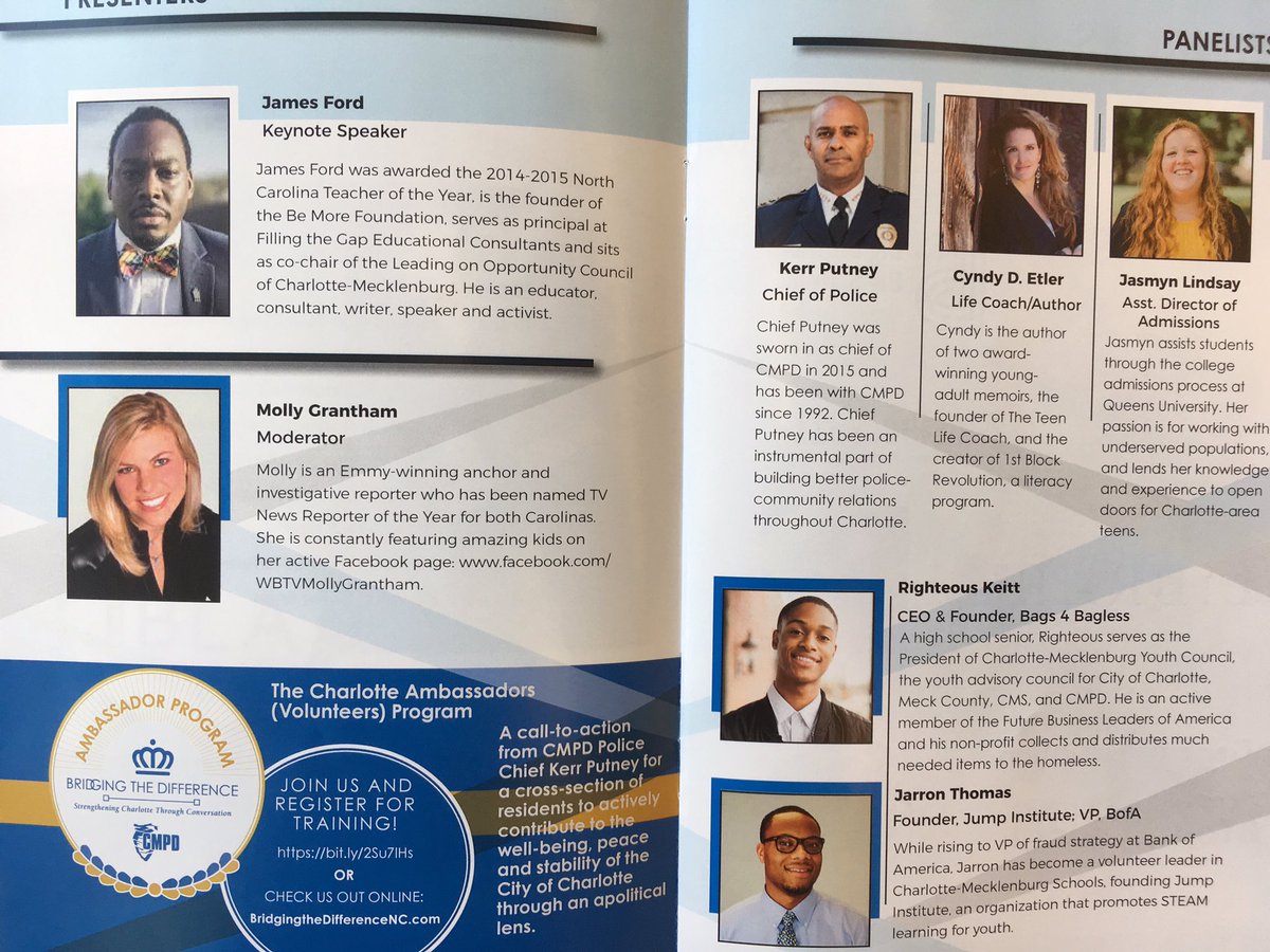 GenNation's tweet photo. Welcome to #bridgeclt! Youth here to talk about building a successful future for yourself and for your city! Thank you @MollyGrantham for being a great emcee! So excited to hear from @JEFordNCTOY about shaking up the world! Next up: @RightKeitt #cltmeckyouth https://t.co/Cd9wOyy6qI