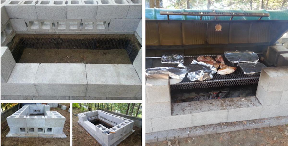 Instructions For A Huge DIY Rotisserie BBQ Pit For CHEAP bit.ly/2ItwVeS #DIY #backyardbuild via @sliptalking