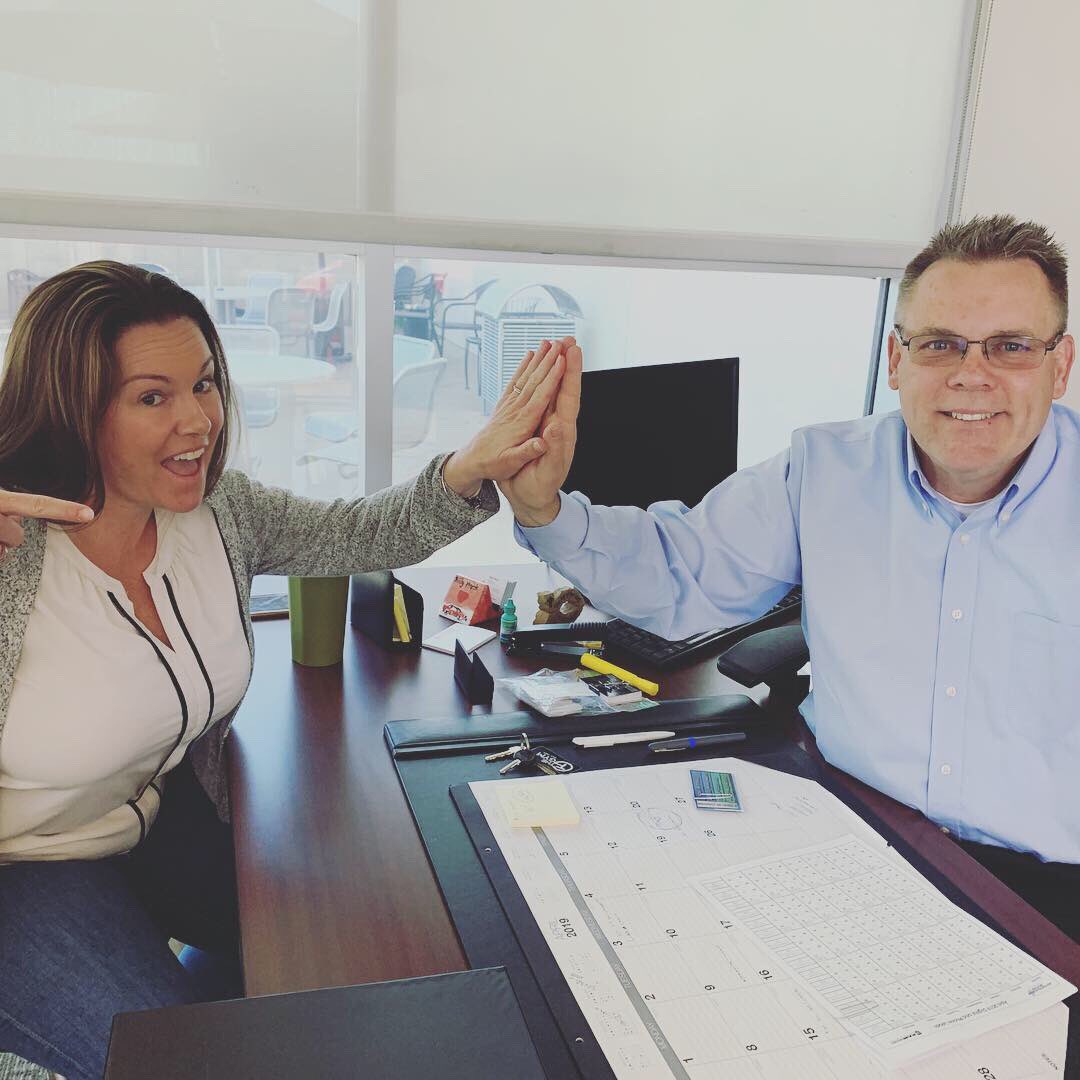 vvmotors's tweet photo. Each year on the third Thursday in April, we observe #NationalHighFiveDay. This is a fun day where you can #HighFive everyone that you see! 
#HighFiveDay #Sales #Service #BusinessOffice #VVM #VVMotors #VitctorvilleMotors https://t.co/zmoiHOl4h1