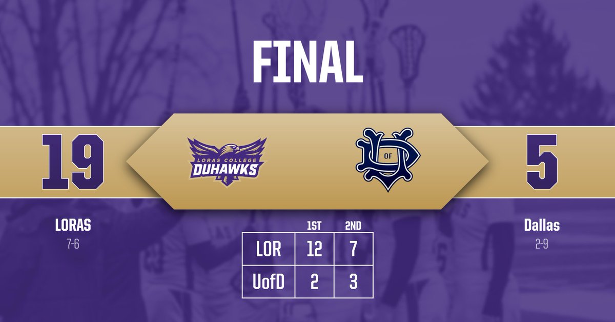 LorasWLAX's tweet photo. Duhawks push Win Streak to six!
// #GoDuhawks #d3lax #MWLC https://t.co/yjU4he52G2