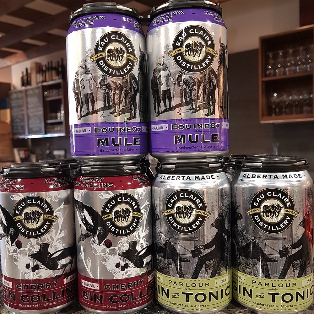 Craftcellars's tweet image. The perfect patio 🍹🍹🍹 drinks have arrived.  @EauClaireCraft Cherry Gin Collins, EquineOx Mule, and Parlour Gin and Tonic 4 packs are in stock. 

#craftcellars #shareeauclaire #supportyyc #supportlocalyyc #loveyyc #yycfoodies #yycfoodie #yycbest #yycliving #localyyc #yycdrinks