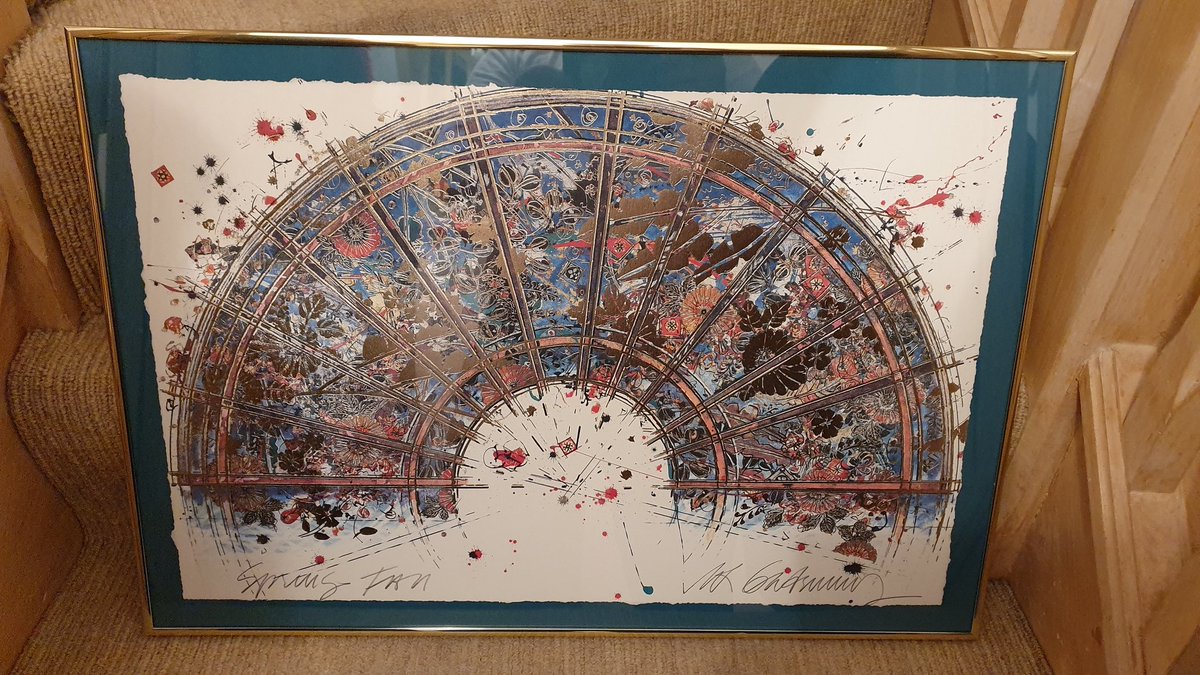 Many thanks to Paul <a href="/cave_framing/">Cave Framing</a> for another fantastic framing project. The Welsh Princess was thrilled. Cheers