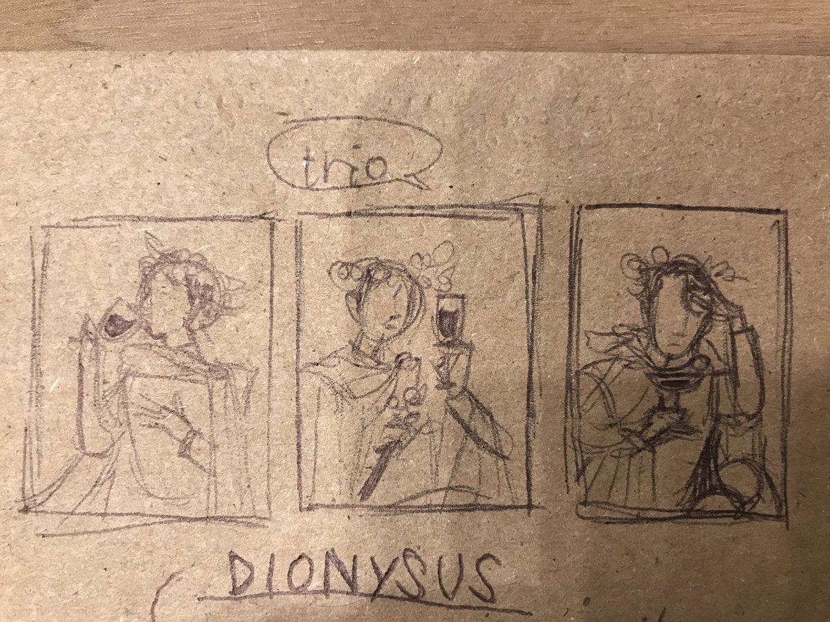Got some prints in mind
#bts #wip #dionysus 