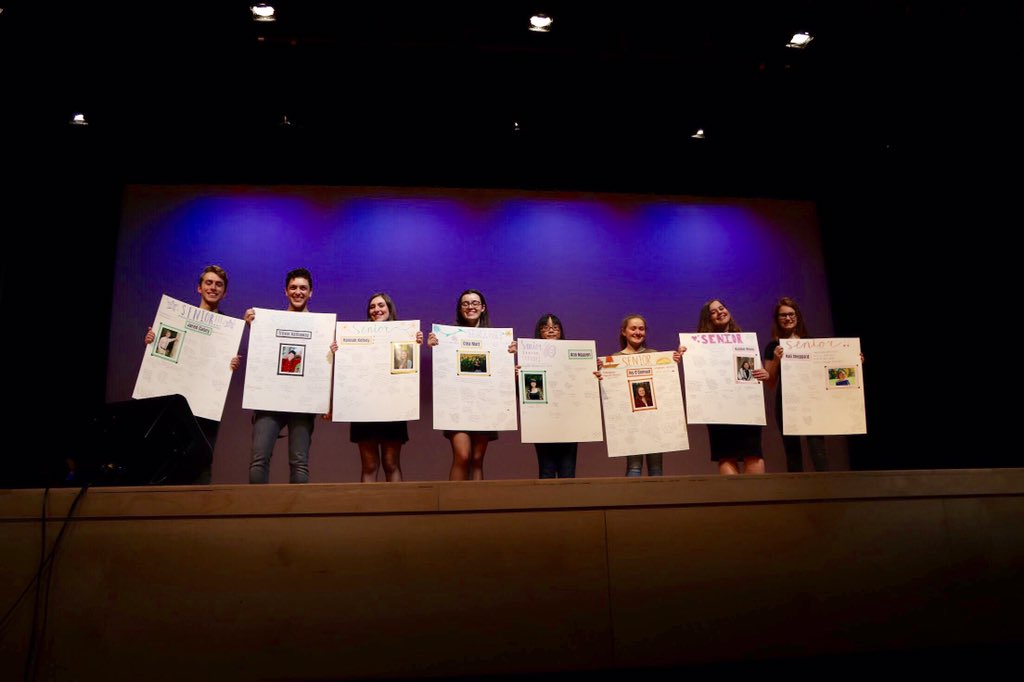 #tbt A Cappella Senior Night at the Spring Sing 2019! <a href="/dhsfalconize/">Falconize</a>, @dhsingridsound, @dhsdeception6: Jared Casey, Trevor Hathaway, Hannah Kelsey, Clea Matt, Ann Nguyen, Ivy O’Connell, Beck Ritter-Theriault, Kailee Rees, Kali Sheppard.