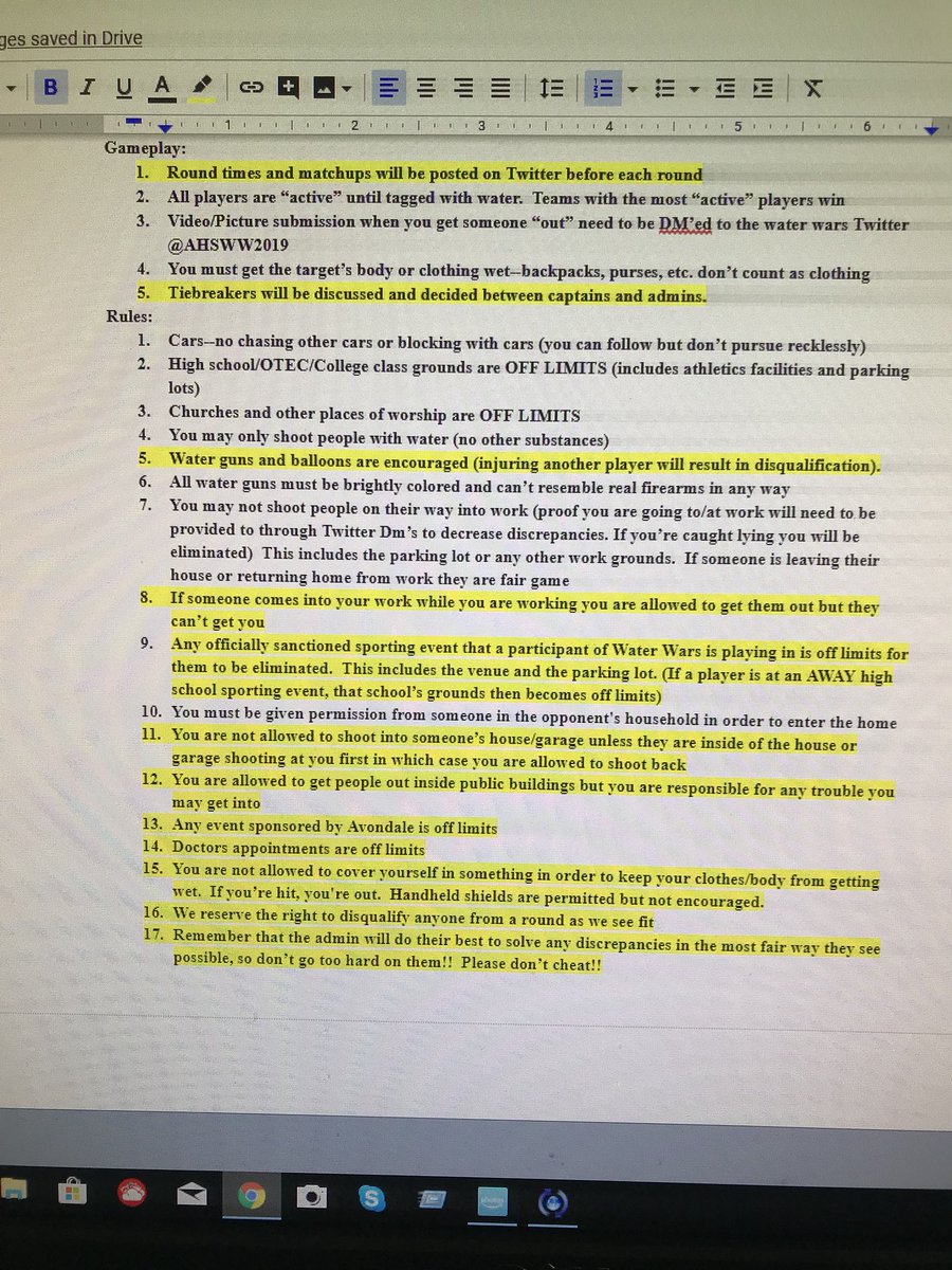 Avondale Water Wars tweet media