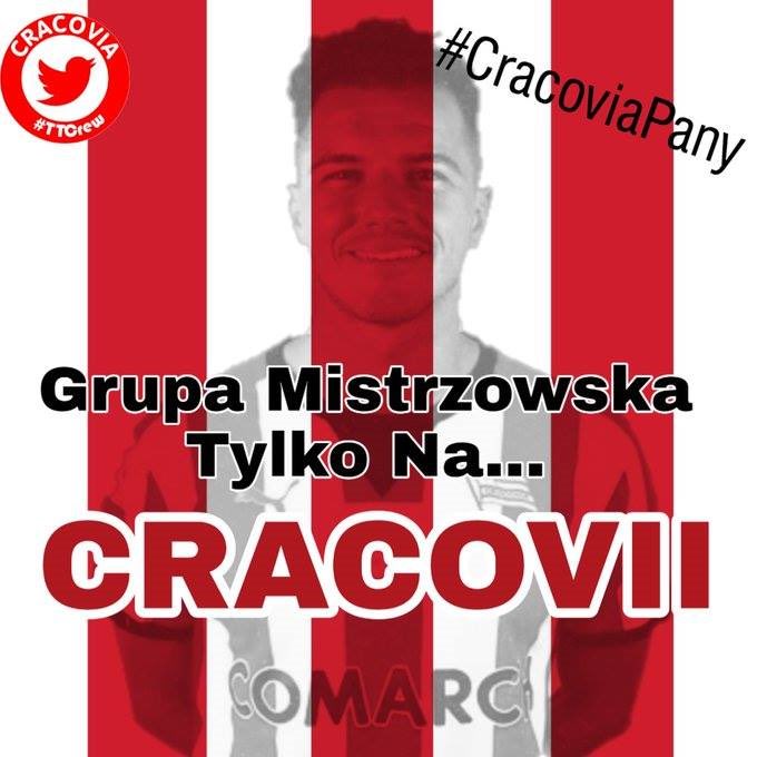 GabrysKSC's tweet photo. Grupa #TTCrew grupa #TwitterowaCracovia grupa #CracoviaPany PANOWIE witamy w grupie mistrzowskiej. Cracovia PANY🔥🔥🔥 https://t.co/Al6sNREjz6