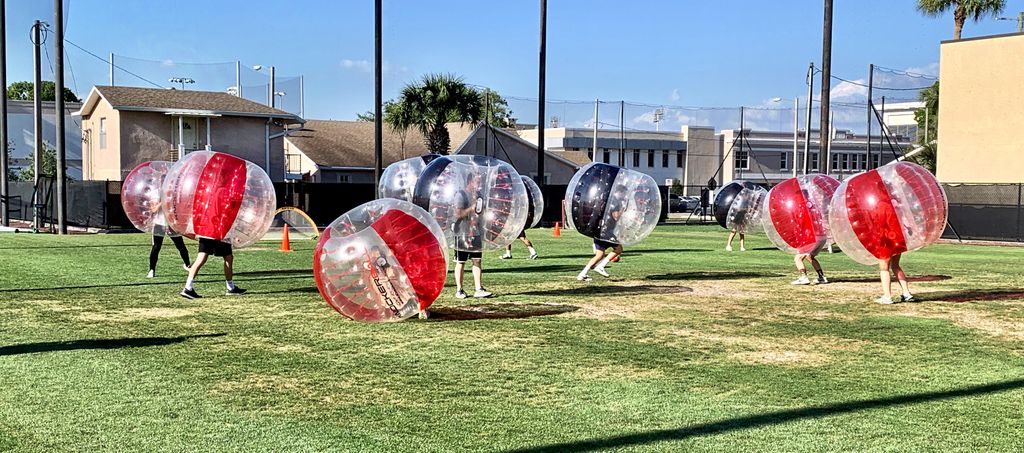 KnockerBallTB's tweet photo. At University of Tampa for a Knockerball event for Tau Kappa Epsilon https://t.co/FQNgsNFgSL