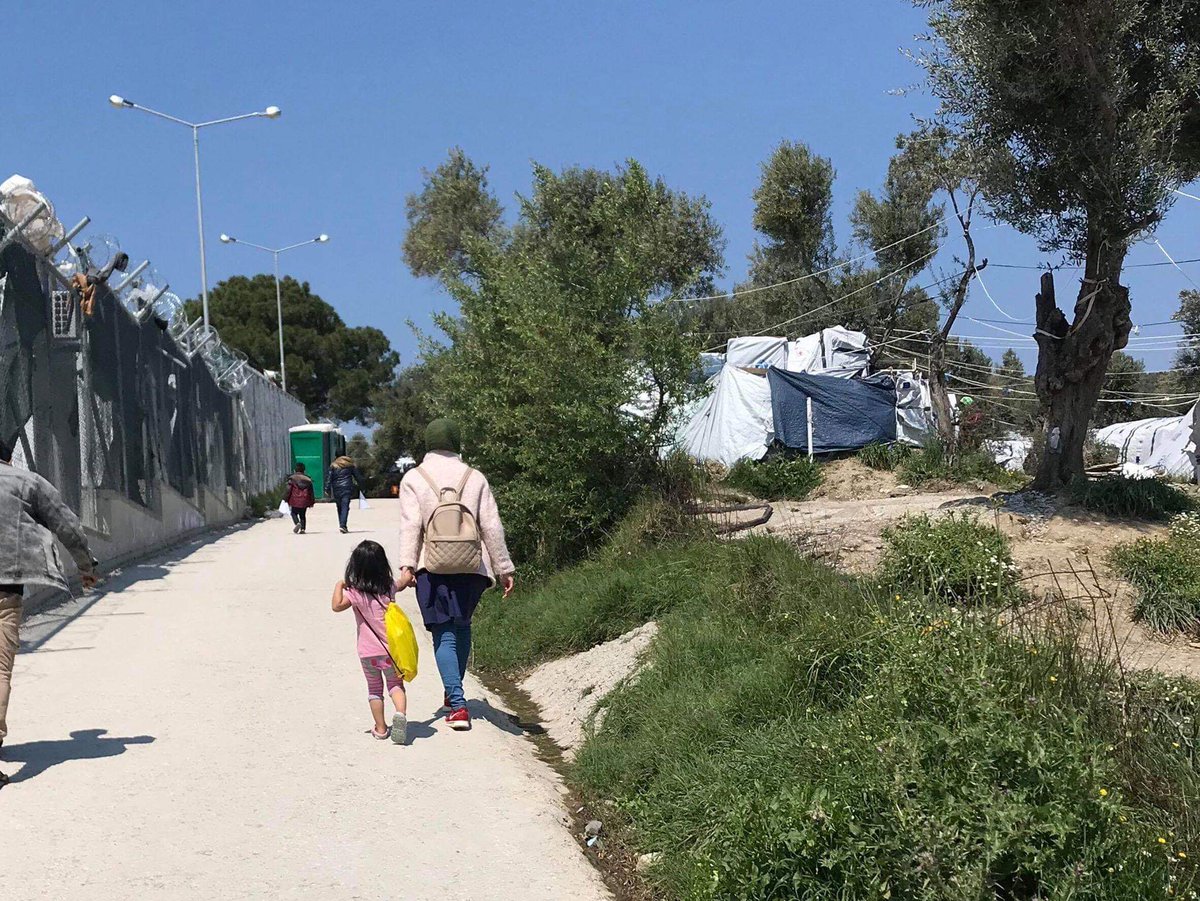 chwood4refugees's tweet image. Outside Camp Moria in #Lesvos a mother and daughter walk together and the daughter has got one of our Dignity Packs from @Gateways2Life where each child gets to choose a toy to add to the pack. How wonderful is that !?
This project continues and we would love you to join us.