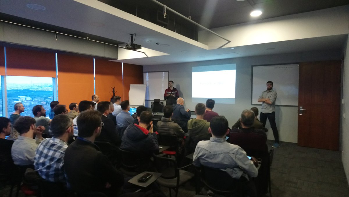 PostgreSQLTR's tweet image. PostgreSQL Konuşmaları-3: PostGIS ile CBS Etkinliğimizi düzenledik. keyifli ve bilgi dolu sunumları için Yunus Emre Özkaya ve İbrahim Sarıçiçek'e teşekkür ediyoruz. Etkinliğimize katılan 50 kişiden fazla arkadaşımıza bize ev sahipliği yapan @plazacubes'e teşekkür ederiz.