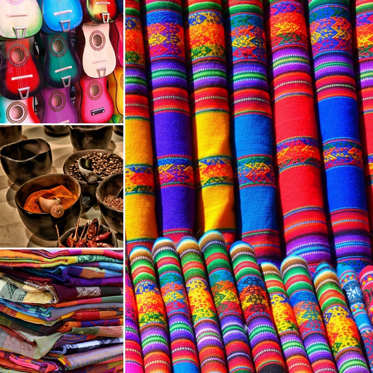 historiasapiemx's tweet photo. Gran parte de la escencia de México está en sus mercados. Variedad de colores, olores y sabores atrapan nuestros sentidos, nuestra alma. Ven a conocer con Historias a Pie los mercados de artesanías de la ciudad
#Historiasapie #atreveteacaminar #EstoesMéxico #mercado #cdmx #color https://t.co/zFOjtW6NAV