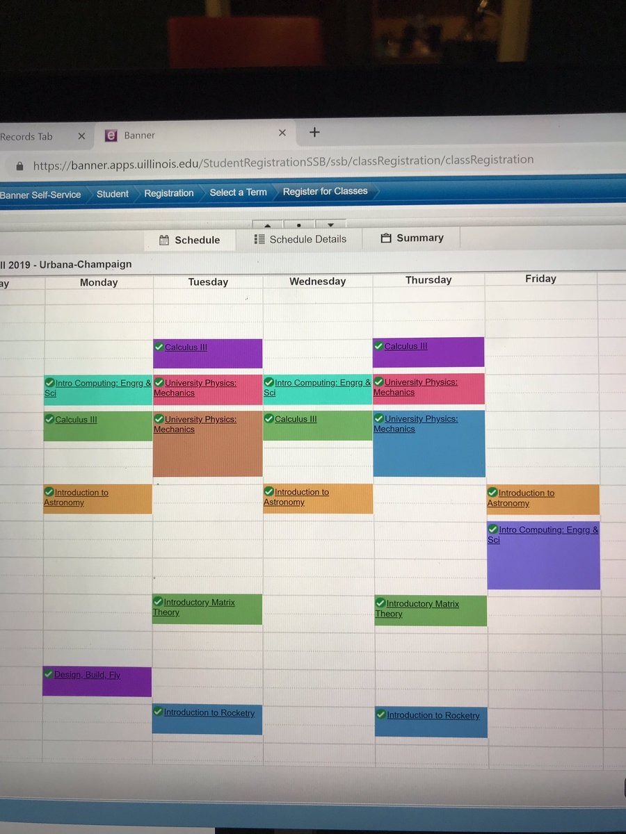 TyleroSteven's tweet image. Feel free to Venmo me money for coffee next semester this schedule is wack