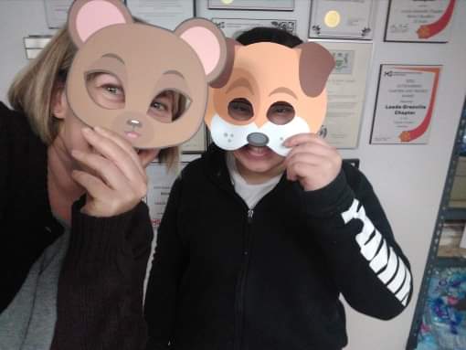 GrenvilleMs's tweet photo. Cut out Masks for our #MSPhotoBooth are coming along nicely. Join us for our #CanadaDay #MSTeddyBearFestival for lots of #Fun. #ActsofGreatness #MSTeddyAdoption #EndMS https://t.co/u8UEUSRWb4