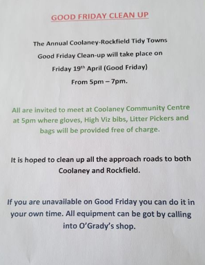 CoolRfieldTT's tweet photo. Annual Good Friday clean up 5-7pm 19th April https://t.co/KJZNy3yQDu