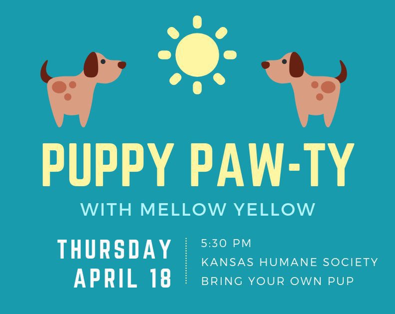 LET’S GET ☀️ LIT ☀️

Puppy Paw-ty today! See you soon! 🐶