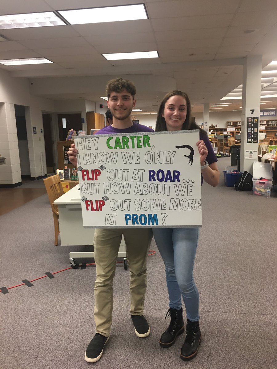 Open mic turned into a promposal!