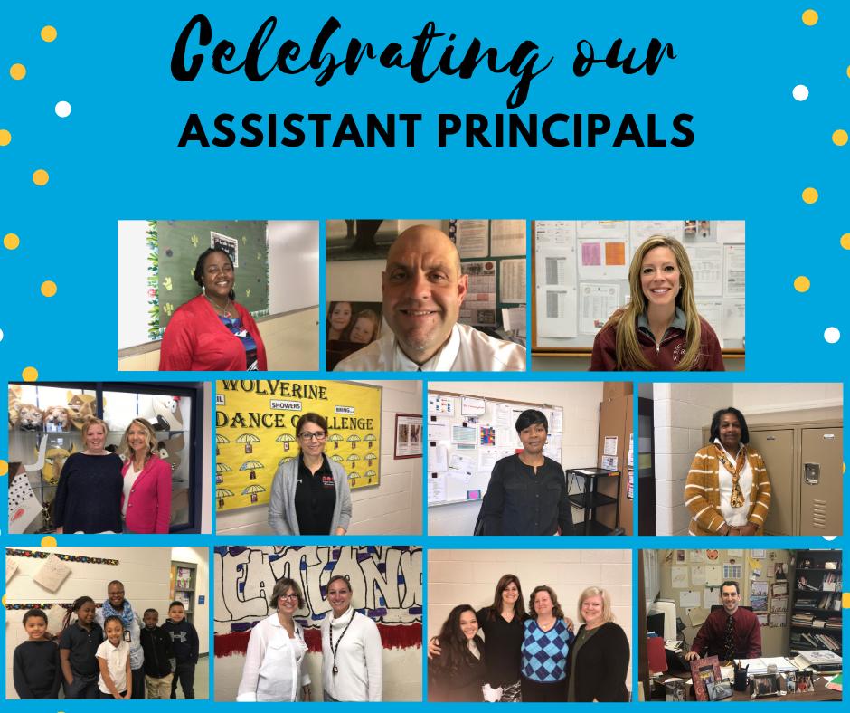 Celebrating our #AssistantPrincipals during #NationalAssistantPrincipalsWeek ... a week late. However, what's another 7 days? They deserve to be celebrated all year long! 🙌🙌🏻🙌🏽🙌🏿
