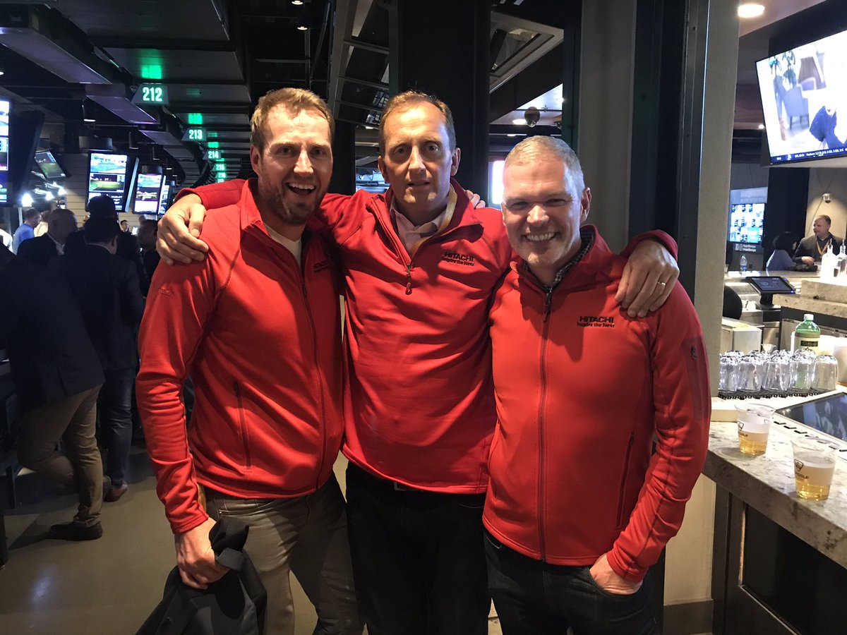 Welcome <a href="/_iamJM/">JM</a> to <a href="/HitachiVantara/">Hitachi Vantara</a>  The right man, at the right company, at the right time.  #GetYourRedOn <a href="/rgadd23/">Richard Gadd</a>