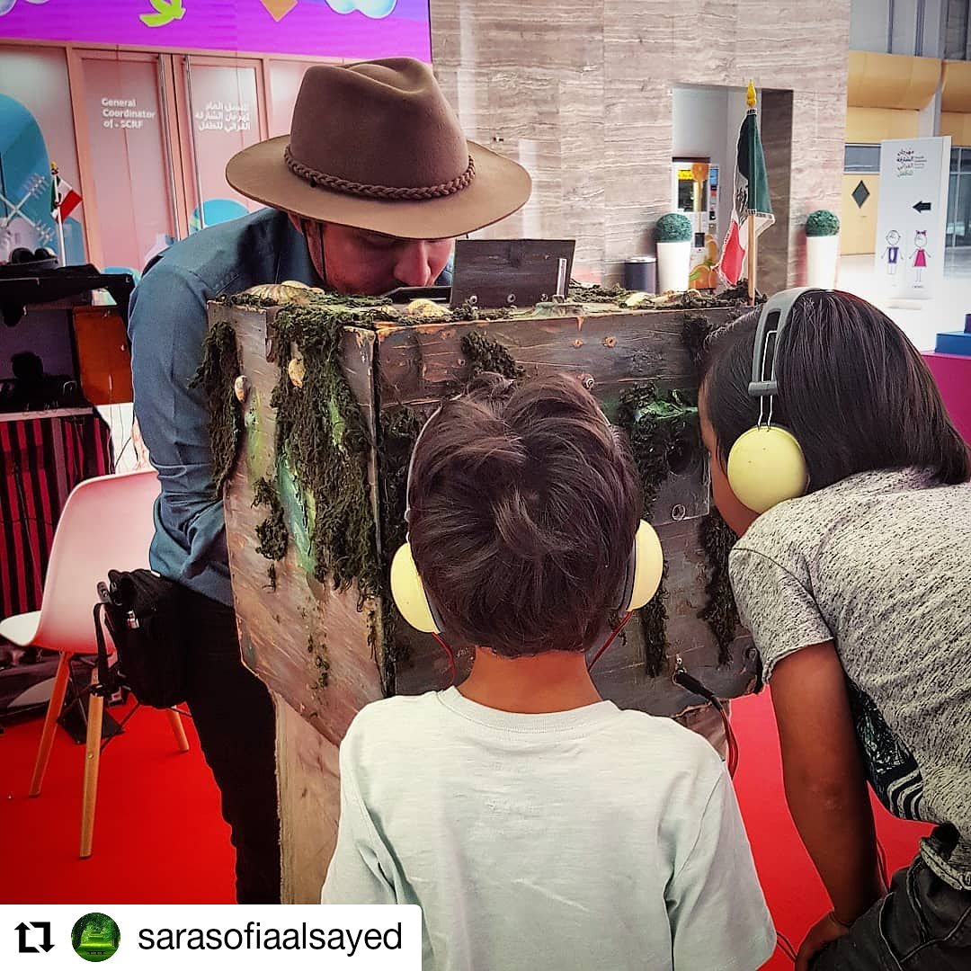 Cuerda_FlojaD's tweet photo. #SCRF #SBA 2019 Sharjah Children's Reading Festival @JANSOFF @anah_herrera @diegozack18 @haleyLomas @alexen88 @skaandy #colectivocuerdafloja https://t.co/zAuXdhwmKd