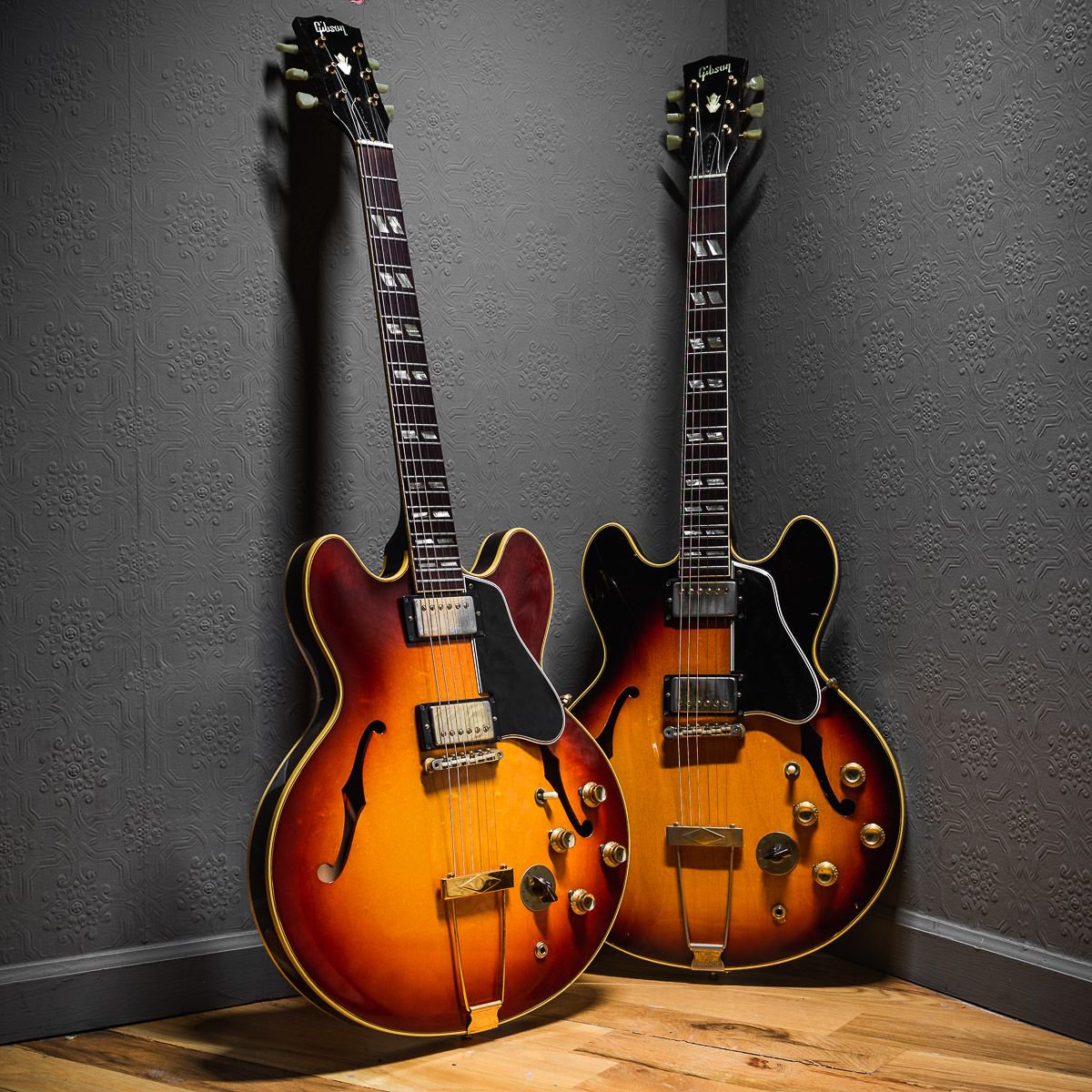 ChicagoMusicEx's tweet photo. These twin @gibsonguitar ES-345's from 1965 surely are some lookers...Stop by the shop sometime and try one of both of these beauties out! https://t.co/MyICwhR7K8
#geartalk #chicagomusicexchange #guitarsdaily #guitar #gearnuts #shopcme #gibsonguitar #vintagegibson #gibsones345 https://t.co/3DgBjkxszB