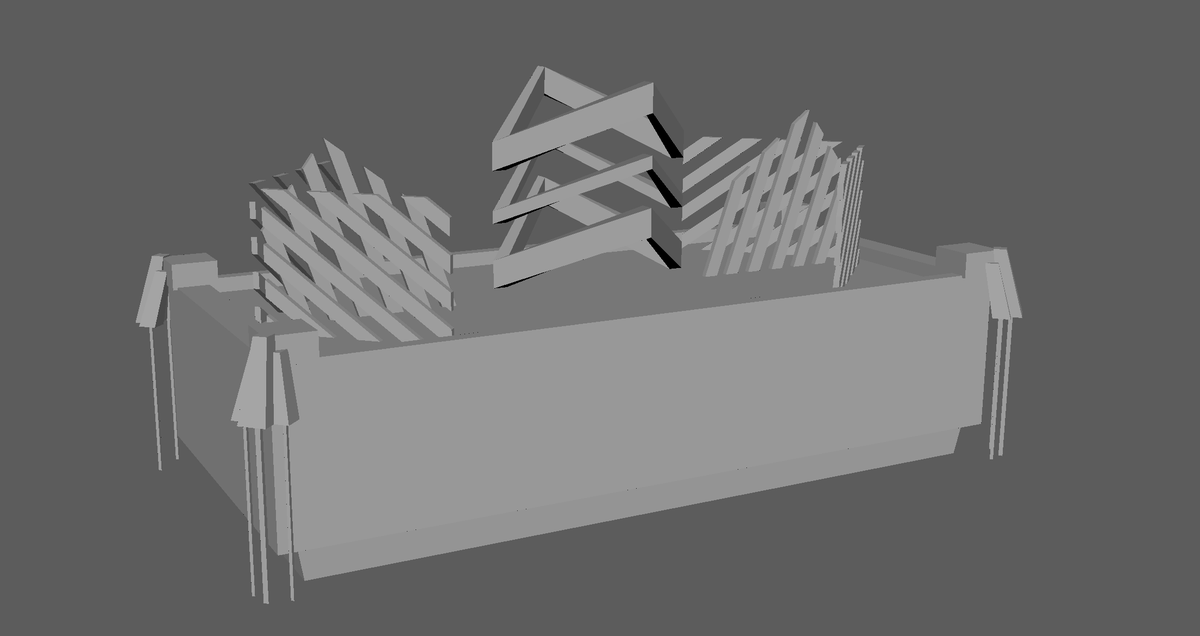 RescuePartyFilm's tweet photo. โญ๏ธBushes of the future making progress!โญ๏ธ #rescuepartyfilm #studio208 #3dart #3dmodeling #3dmodel #maya #photoshop #future #scifi #artdeco #indy #artistontwitter https://t.co/3vWJOHRKL4