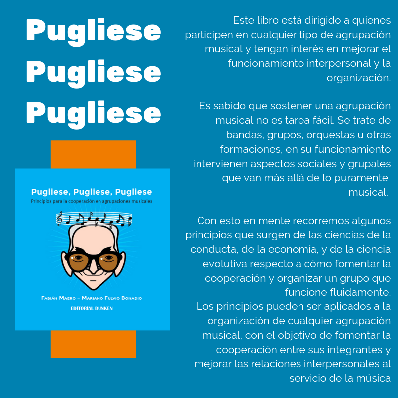 Libro nuevo que hemos sacado con mi querido <a href="/tanobonadio/">mariano bonadio</a> para contribuir a la concordia universal entre músicxs -o al menos la reducción de tendencias homicidas intra-banda. Pugliese, pugliese, pugliese