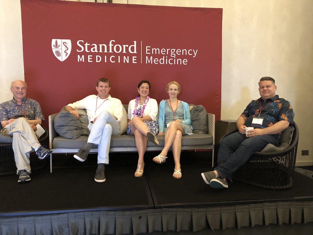 Great morning session. CHF, bilirubin stuff, bioterrorism, pediatric GU emergencies. Excellent presentations and Q&amp;A panel <a href="/StanfordEMED/">StanfordEM</a> #stanfordaloha