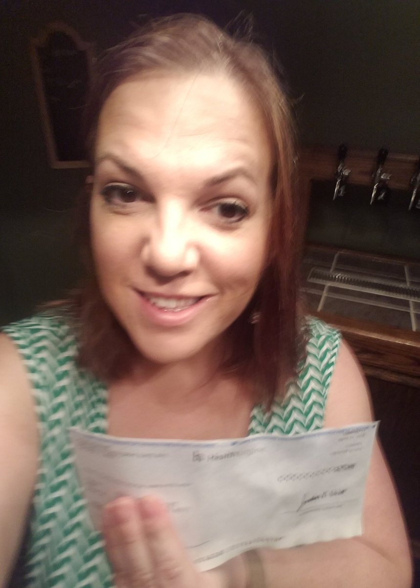 JulsOwens's tweet photo. Thanks, Healthengine! I just got a CHECK just for having a necessary procedure done. I needed it. No extra work on my part! @HealthEngineUS #timetogoshopping #NationalHighFiveDay https://t.co/HH7sRc0BMZ