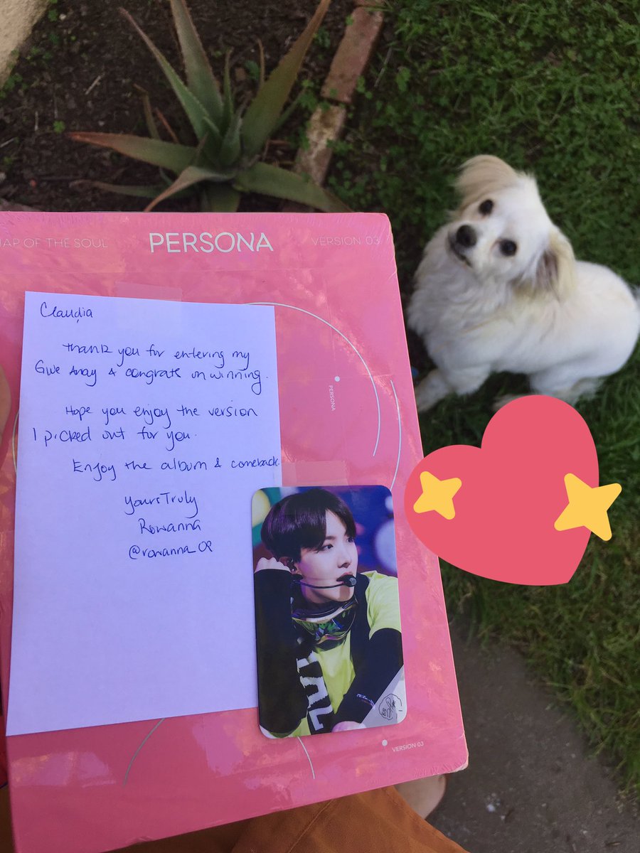 card00rguy's tweet photo. THANK YOU SO MUCH @rowanna_09 !! I got my very own #MAP_OF_THE_SOUL_PERSONA 🙌🏼😭😭
And just in time since i got a new wall paper for my phone 💖💜 #HOPEWORLD 🌎🌸🌼🥺 @BTS_twt #BTS #PERSONA #ilovejunghoseok #LuvAttack STREAM ARMY STREAM!!! https://t.co/gZD0E6lA14