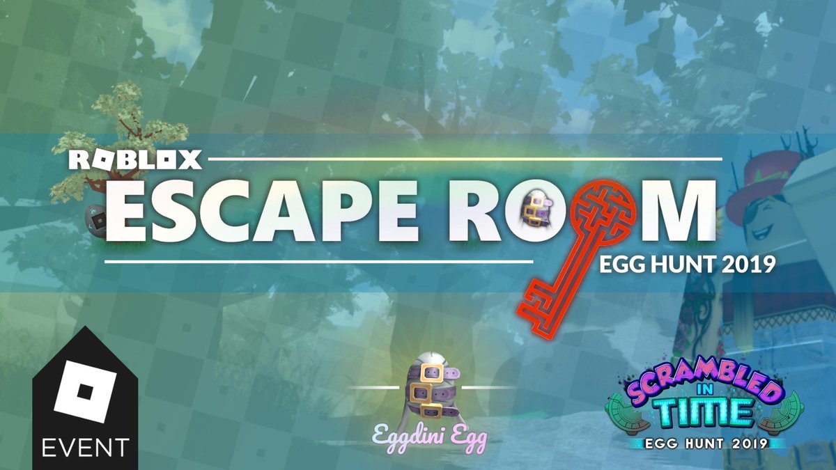 Devultra On Twitter This Year Escape Room Is Proud To Be A Part Of Roblox S Egghunt2019 Event Escape Our All New Enchanted Forest Map With The Eggdini Egg To Earn A Prize - roblox escape room twitter codes