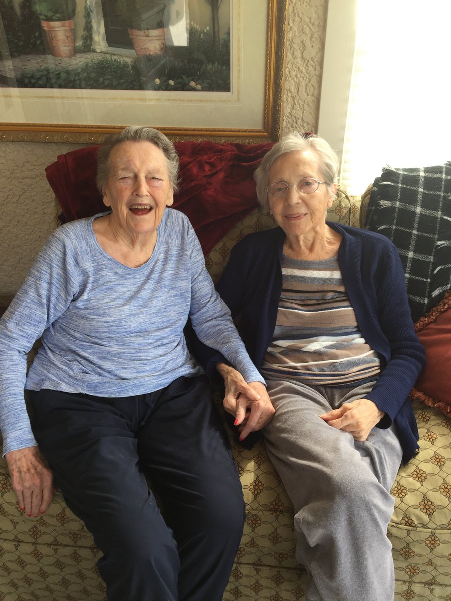 EngliRoseSuites's tweet photo. Dear friends enjoying each other's company. #MemoryCare #ResidentialCare #Alzheimers #Dementia #Dementiacare https://t.co/rRtgmmHkex