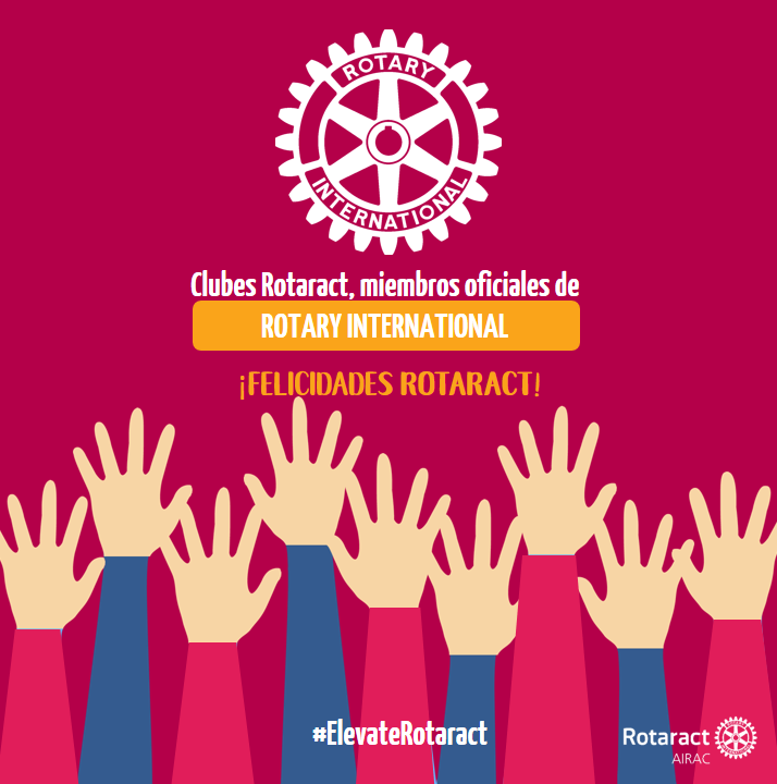 airac_rotaract's tweet photo. 📌🌎¡Un día memorable e histórico en ROTARY!
Los clubes ROTARACT son reconocidos como miembros oficiales de ROTARY INTERNACIONAL⚙️🎊

¡FELICIDADES ROTARACTIANOS! #ElevateRotaract #rotaract #rotary https://t.co/VP5ujf9kqs