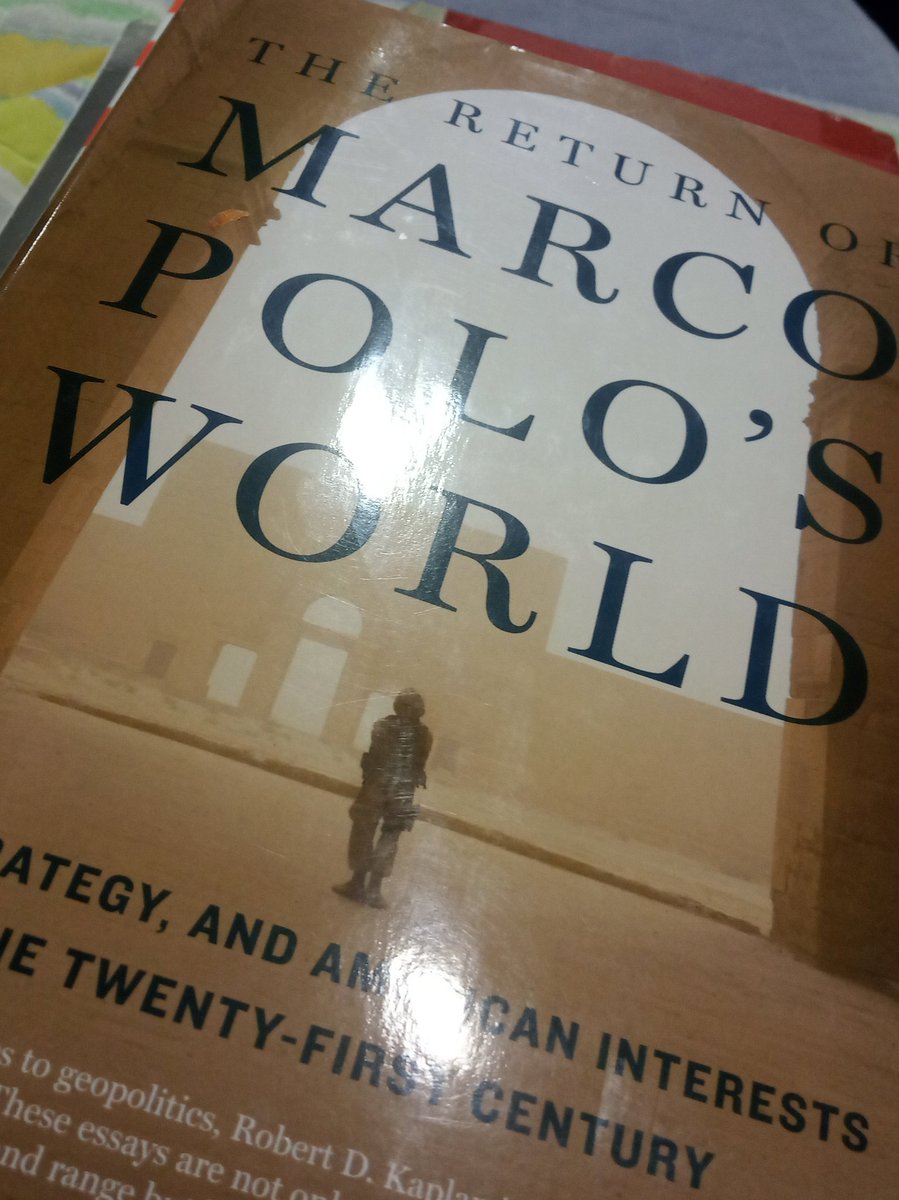 De com la Guerra Freda va permetre a Europa aïllar-se del món àrab i covar el bonisme. #RobertKaplan #MarcoPolosWorld