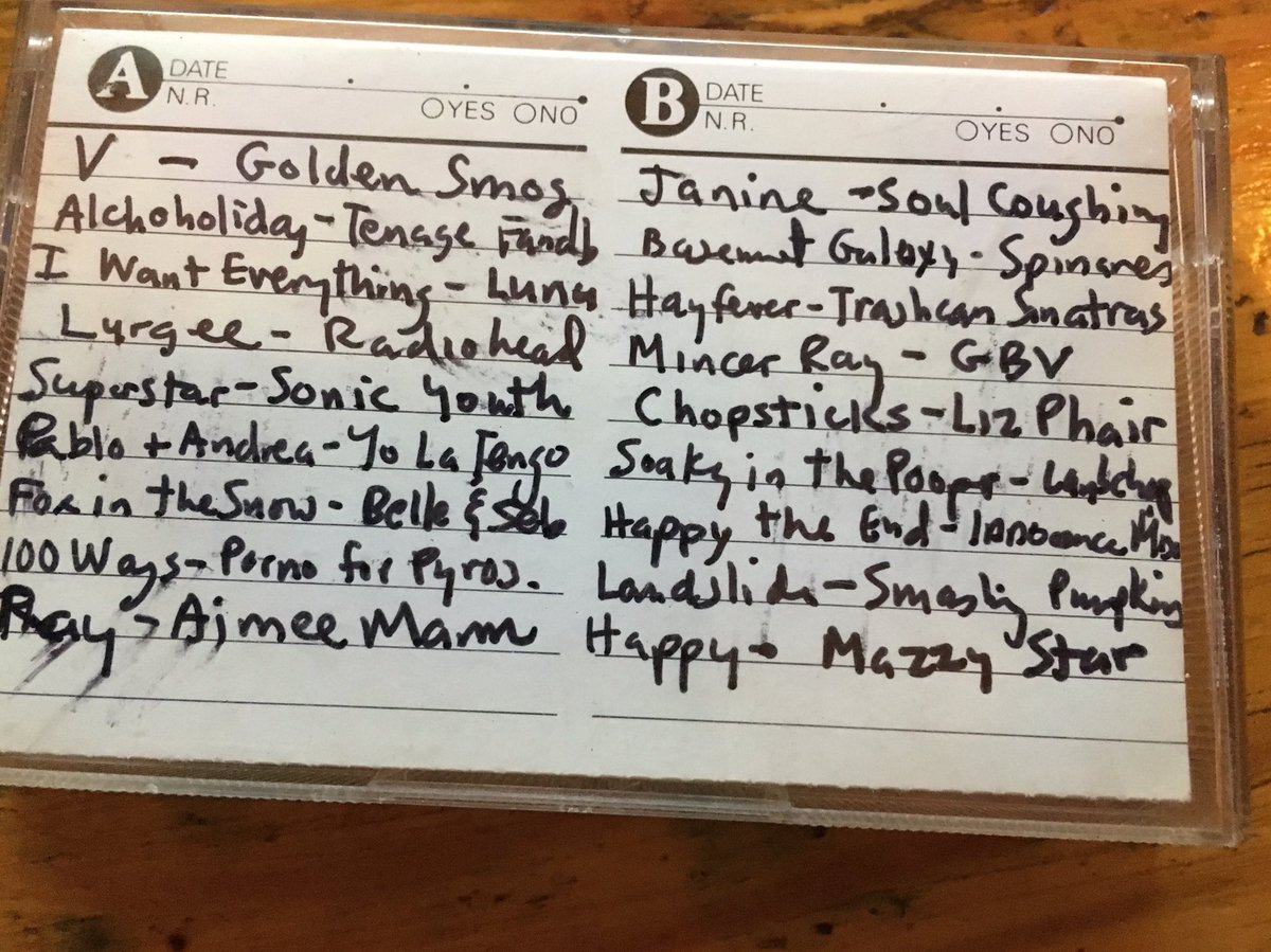 Danchaon's tweet photo. I am your dad &amp; I made you this mixtape of song I liked when I was in college.  I am sending this to you along with some Indiana Skunk weed I have hidden inside these Lipton teabags.   PS does your Mom ever talk about me? https://t.co/9AFIXbHLWZ