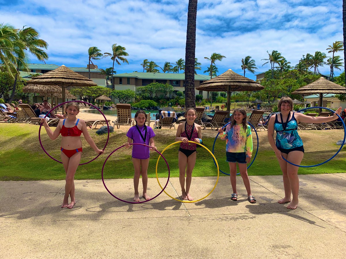 PACHospitality's tweet photo. Photo: Point at Poipu Kauai Activities Dept.Hula Hoop your way to victory! These girls crushed the competition. #DiamodResorts #StayVacationed #TravelKauai #PPRalohacenter https://t.co/pnikO073y9 https://t.co/g8qQVvnJlW
