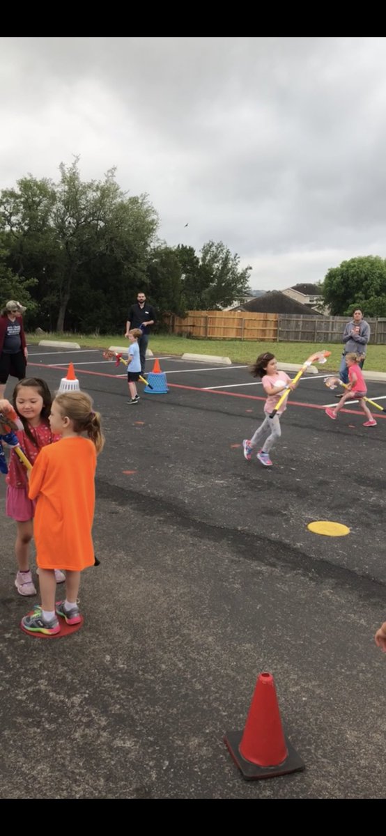 jugatza's tweet photo. Field Day 2019 in the books!! Whew!!  2 day event to get all 800 kids. San Antonio 300th birthday theme. Everything San Antonio!
@ComalPhysED @ComalFIT https://t.co/Rq4fVkshRt