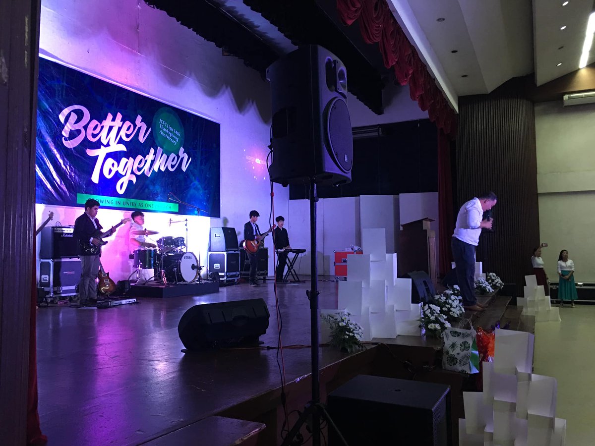 As a musician, we tend to forget that we don't have to bring out our best for people. We must bring them out to find the best of worship in the midst of resounding. 
Always be humble.
#TheGreatEncounter #MadeToWorship #BetterTogether #KeepGoing #JcfcBatangas #YesToGod #Tagapindot