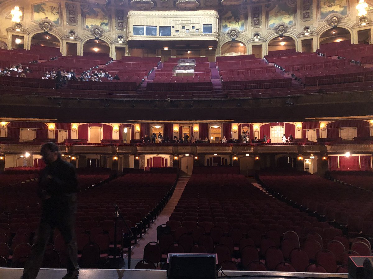 More from the Chicago Theatre! So excited our Choir students got to sing on stage! #Team158