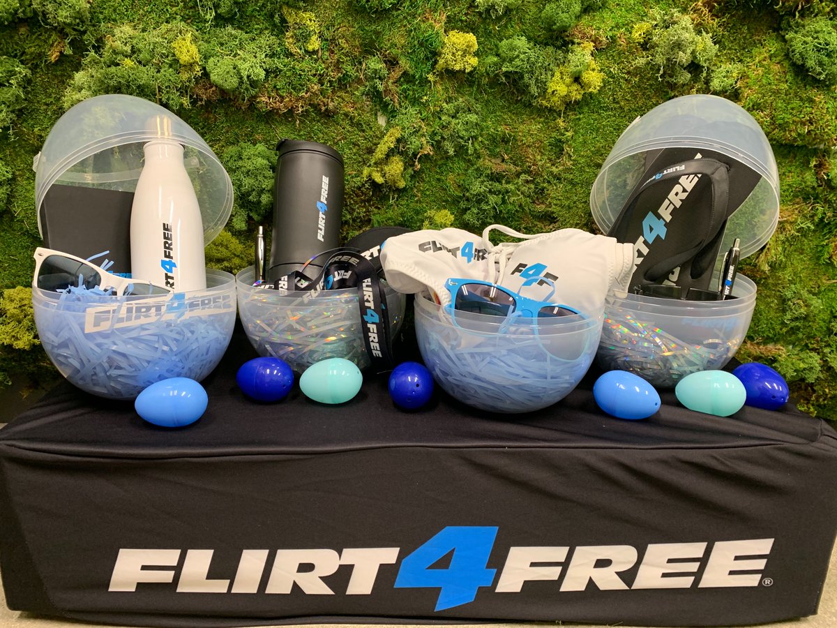 Flirt4Free's tweet photo. Want to cover yourself in #Flirt4Free this #Easter? We've got you covered! Retweet, like and follow us on Twitter to enter a chance to win these schwag filled eggs! Winner announced Monday, April 22nd #giveaway https://t.co/1ebGwO35eV