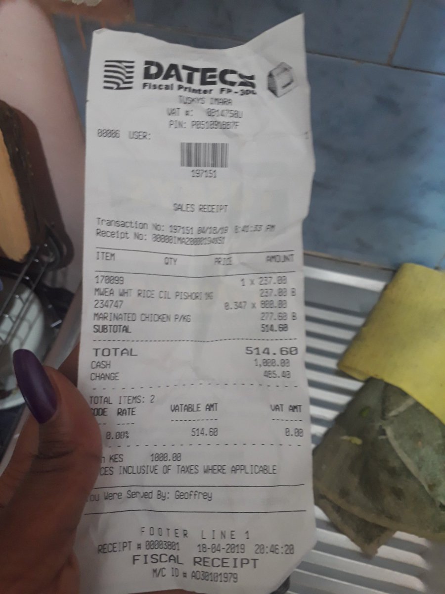 Cwanza1's tweet photo. What an Easter disappointment to us,@TuskysOfficial surely we bought expired marinated chicken😠from you guys. Coming to get get it so as to enjoy with my family.. I wonder who stores rotten chicken in their shelves and sell to it's loyal customers? @MOH_Kenya @WHO  @TuskysFDN https://t.co/yuvxpUbNpw