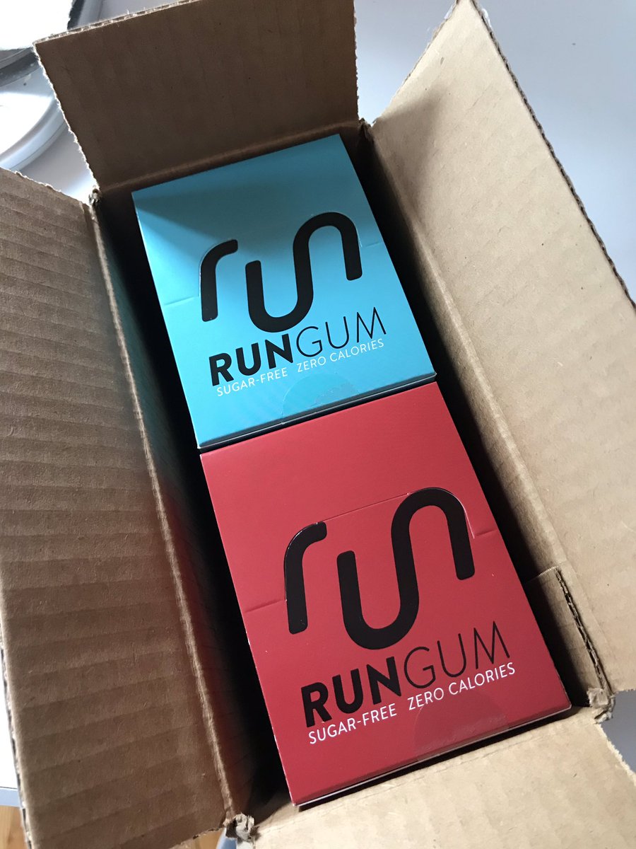 katietaylor76's tweet photo. Phew - thank goodness my monthly shipment arrived a day early. It’s hard to #runtheday when you’re out of @RunGum! Maybe it’s time to up the amount... again... 🤔 #boostplan https://t.co/F7UPfwoZax