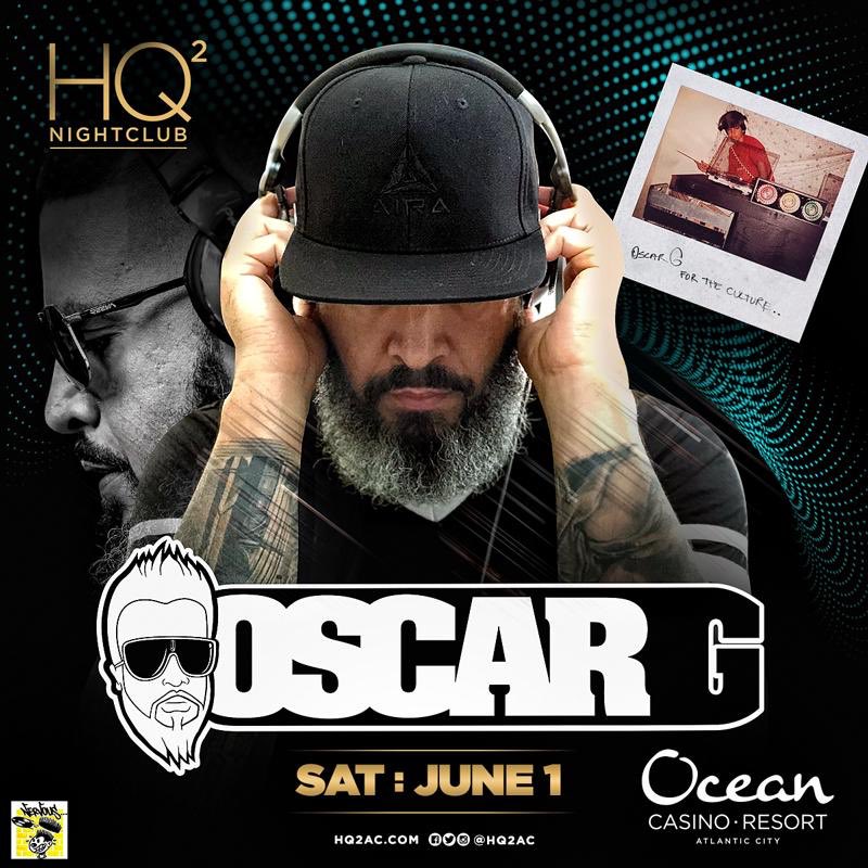 HQ2AC's tweet photo. Beats beats and more Beats! 🔊 Join us Saturday, June 1st at HQ² Nightclub as we welcome Oscar G.

For Tickets and Table Reservations head to https://t.co/AqTVV9KXPQ. 

#305 #madeinmiami #hq2ac #hq2 #hq2nightclub #doac #acnightlife #atlanticcity #murkrecords https://t.co/OXjIfU7Mdi
