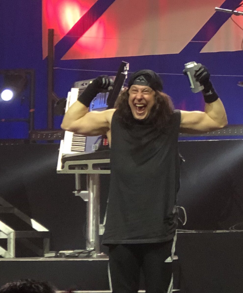 Happy birthday Mike Mangini, cheers    