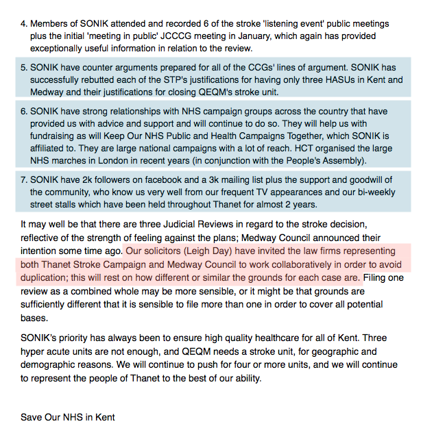 Save Our NHS Kent tweet media