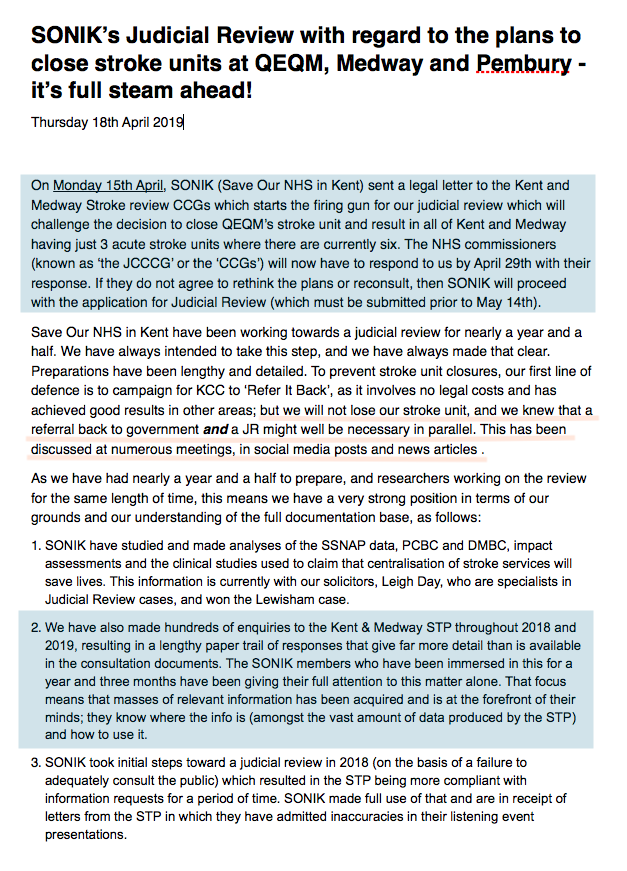 Save Our NHS Kent tweet media