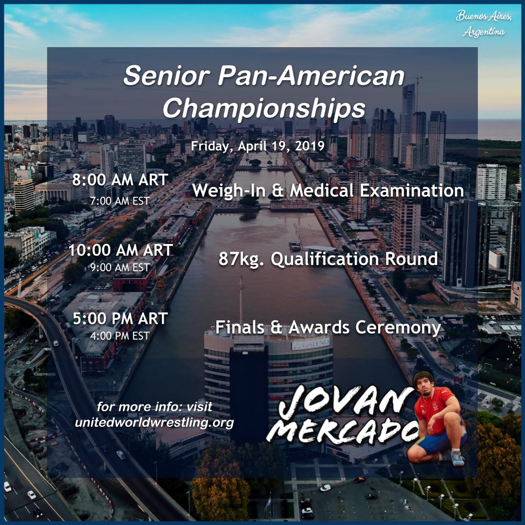 jovanmercado's tweet photo. Support me tomorrow as I grind hard at the @wrestling Pan-American Championships in Buenos Aires, Argentina! It’s going to be a hard day, but my pain and dedication will pay off. Check here for the full schedule: https://t.co/90K59MAb2j #wrestling #athlete #olympics #argentina https://t.co/EX4x6DAbhe