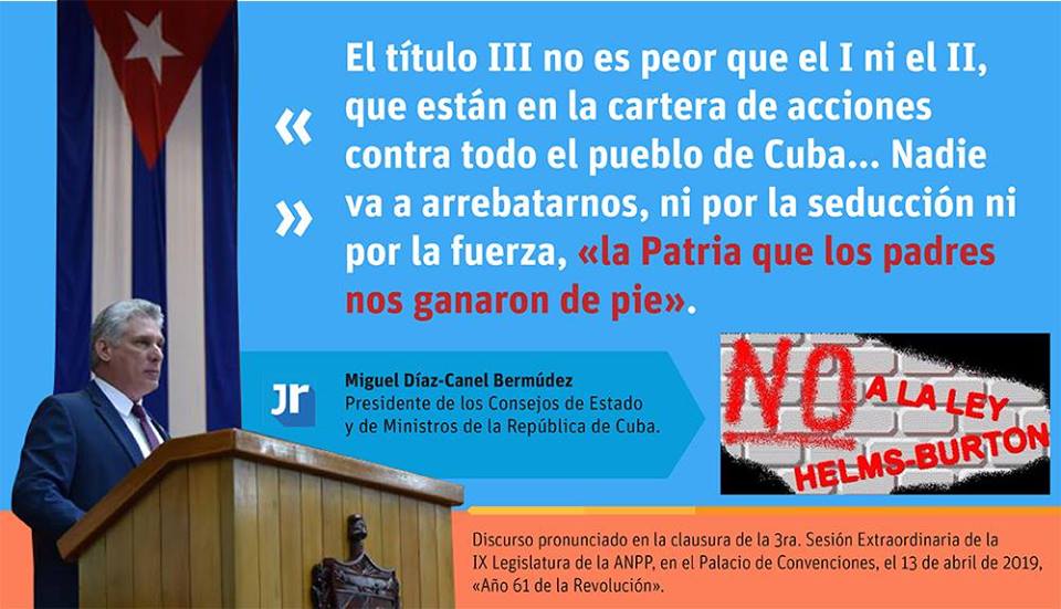 UJCMcpioHolguin's tweet photo. Las medidas anunciadas por #EEUU dañan a las familias cubanas, la emigración y a los ciudadanos estadounidenses. Agreden la soberanía de todos los Estados. El gobierno norteamericano los toma como rehenes de su política anticubana. #SomosContinuidad #11UJC #NoMasBloqueo #Cuba https://t.co/SXpaGsA280