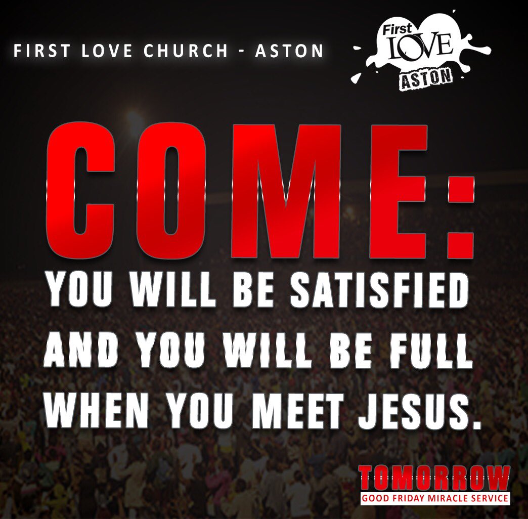 FirstLoveUOB's tweet image. 🔥 IT’S TOMORROW!
Don’t make the mistake of counting yourself out!
#rememberthecross #bdhm